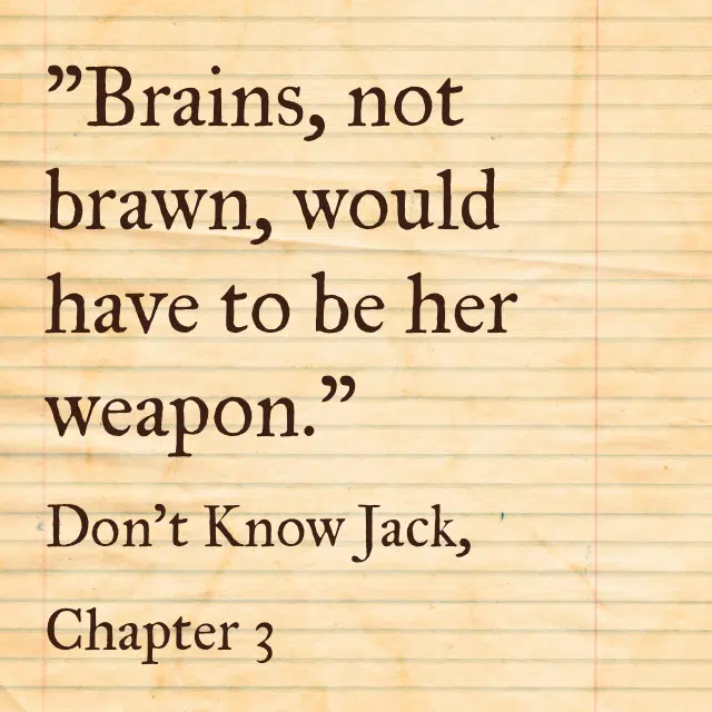 Quote- Don't Know Jack- Brains