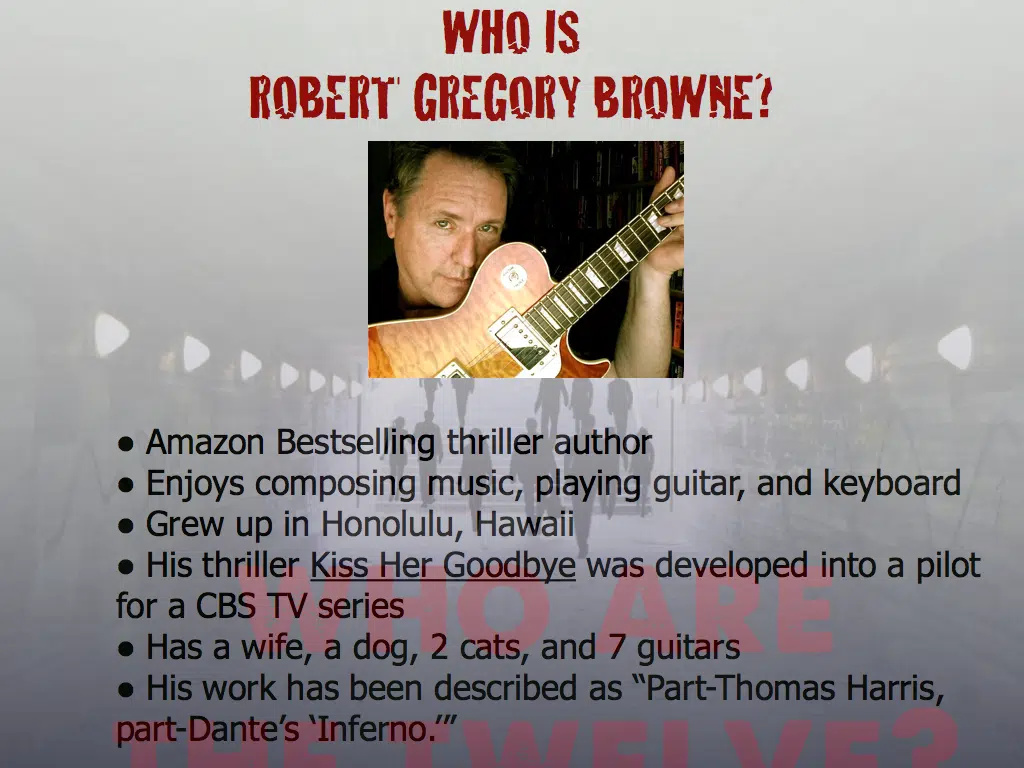 Who is Robert Gregory Browne