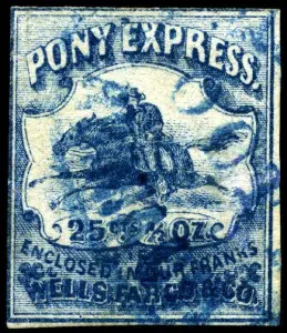 Pony Express Stamp