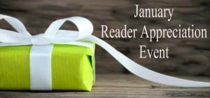 January Reader Appreciation Event