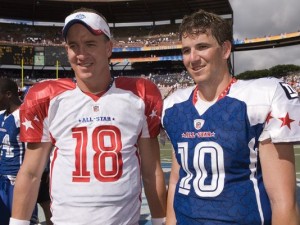 Peyton Manning and Eli Manning