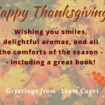 Happy Thanksgiving from Diane Capri