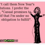 New Years Resolution Humor