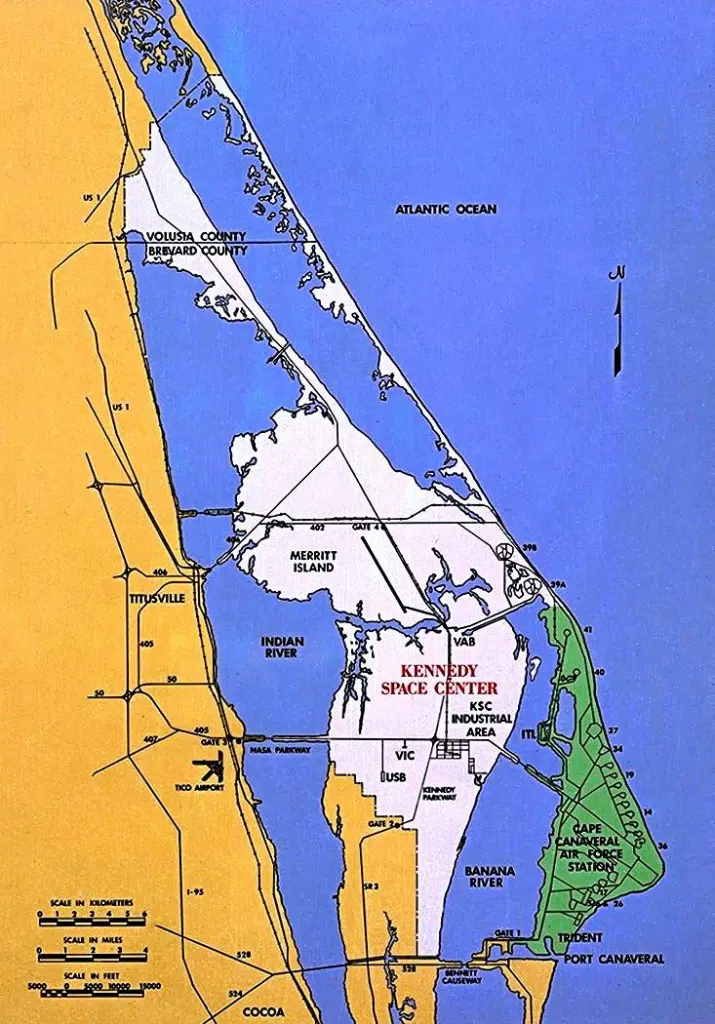 Cape Canaveral AFS and KSC