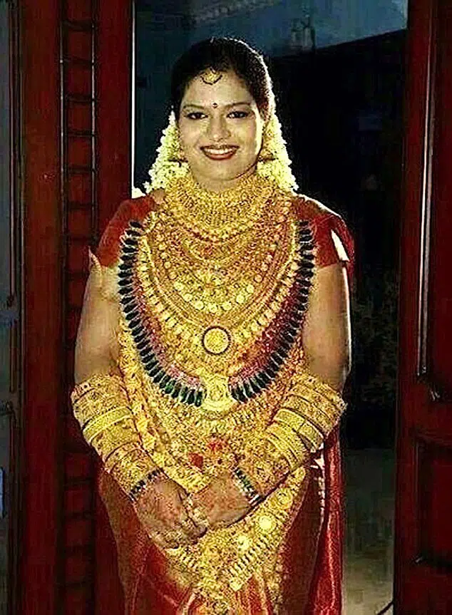 India Bride in Gold