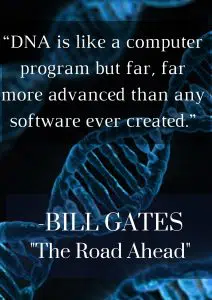 Bill Gates Quote DNA