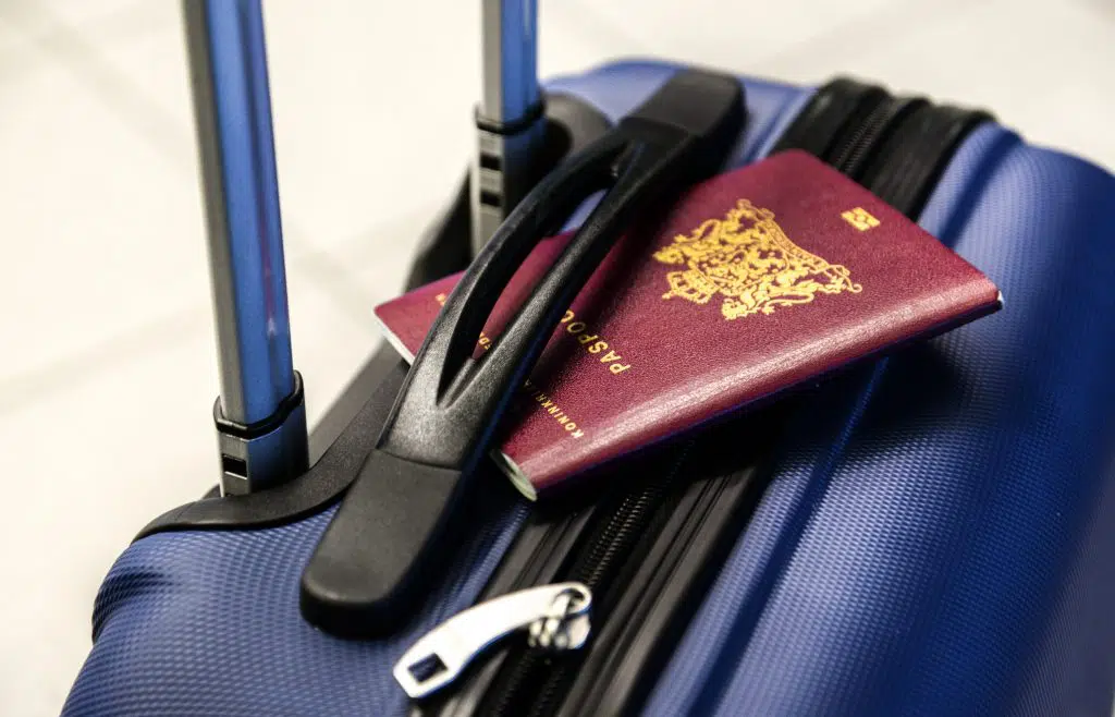 Suitcase Luggage Passport Travel